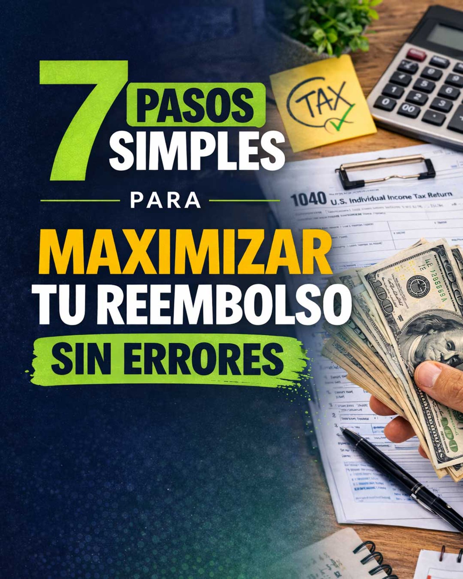 7 pasos simples para maximizar tu reembolso sin errores