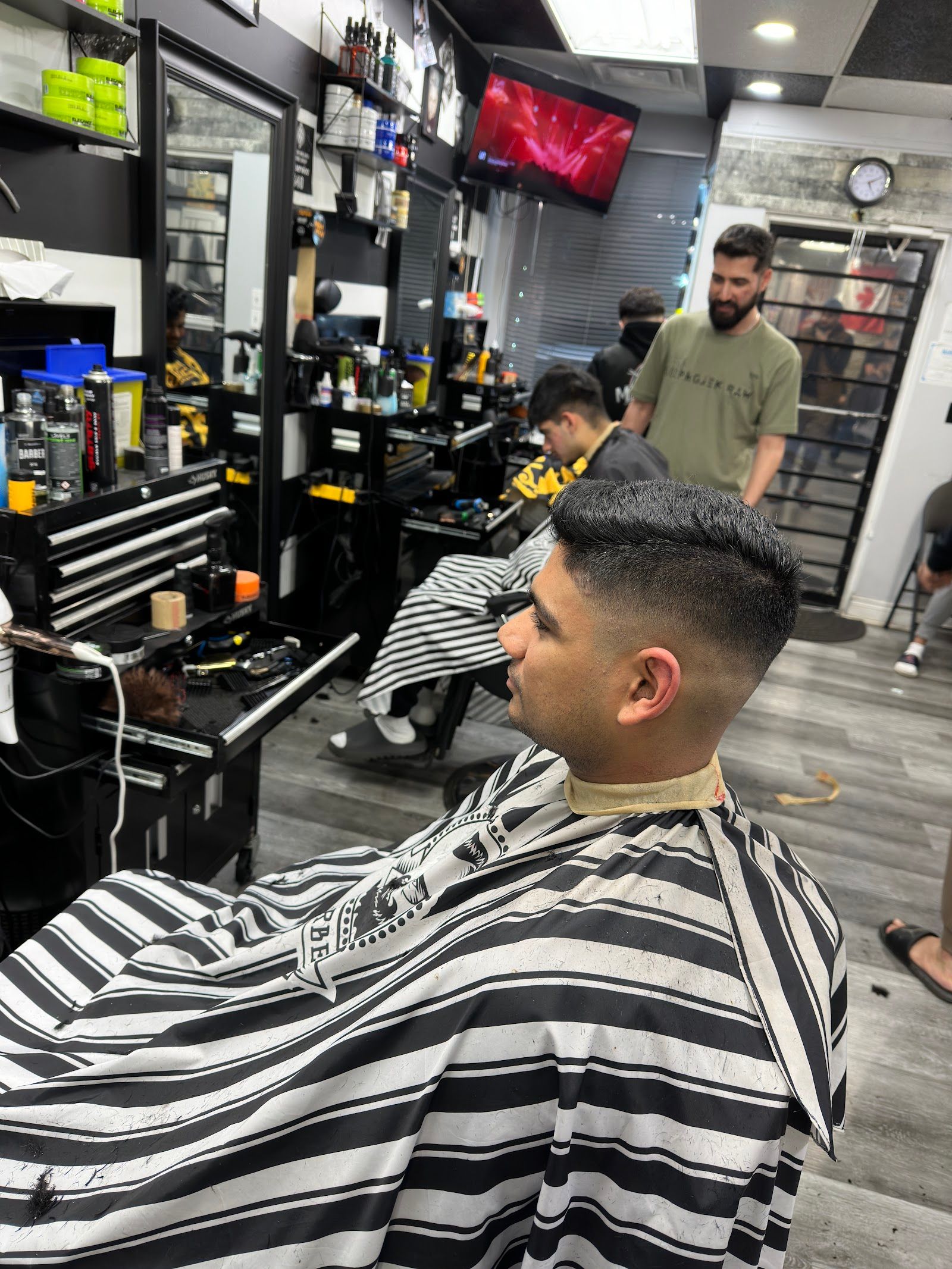 Milano Barber Shop customer