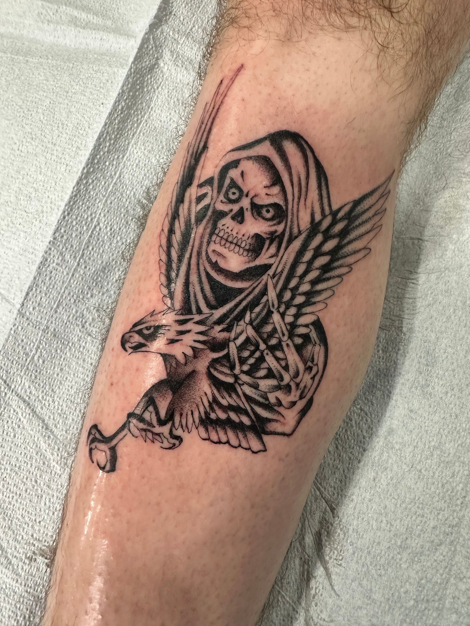 Good Time Tattoo customer