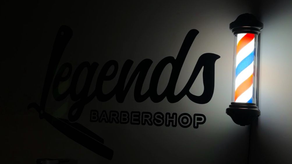 Legends Barbershop, mechanic at work