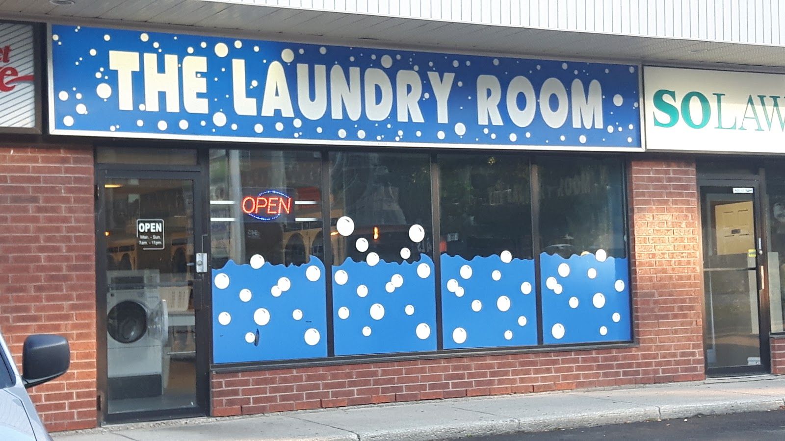 The Laundry Room, mechanic at work