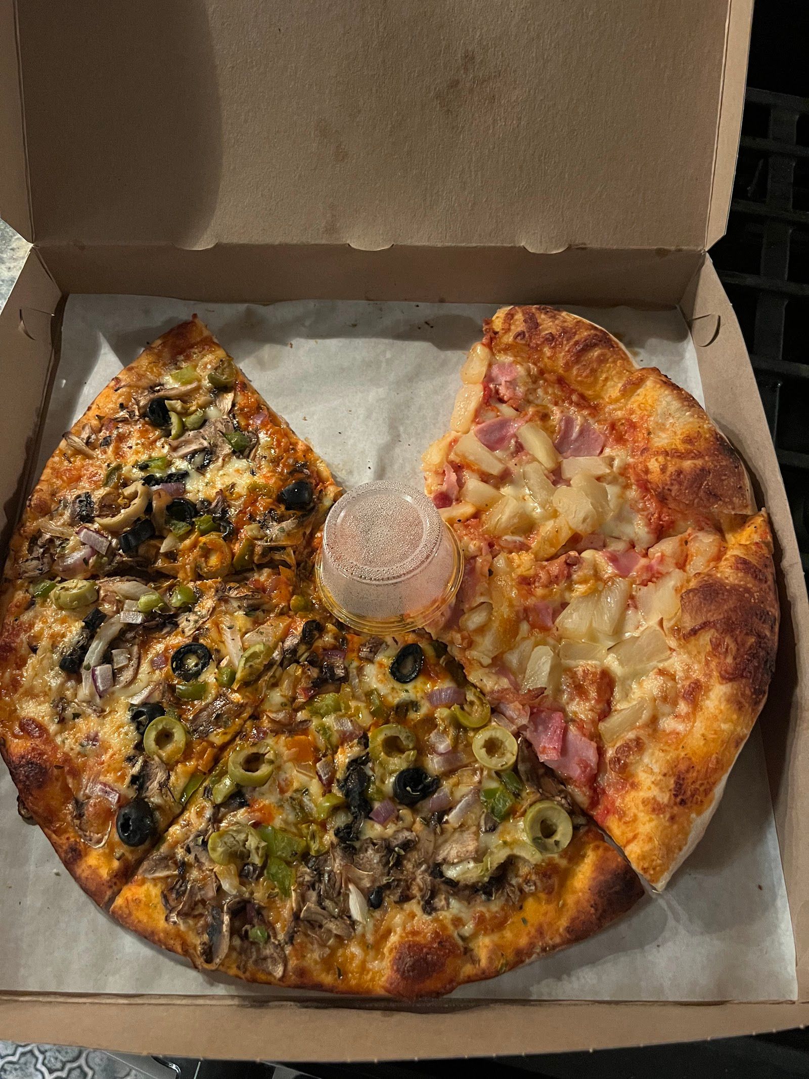 Rico's Pizzeria customer