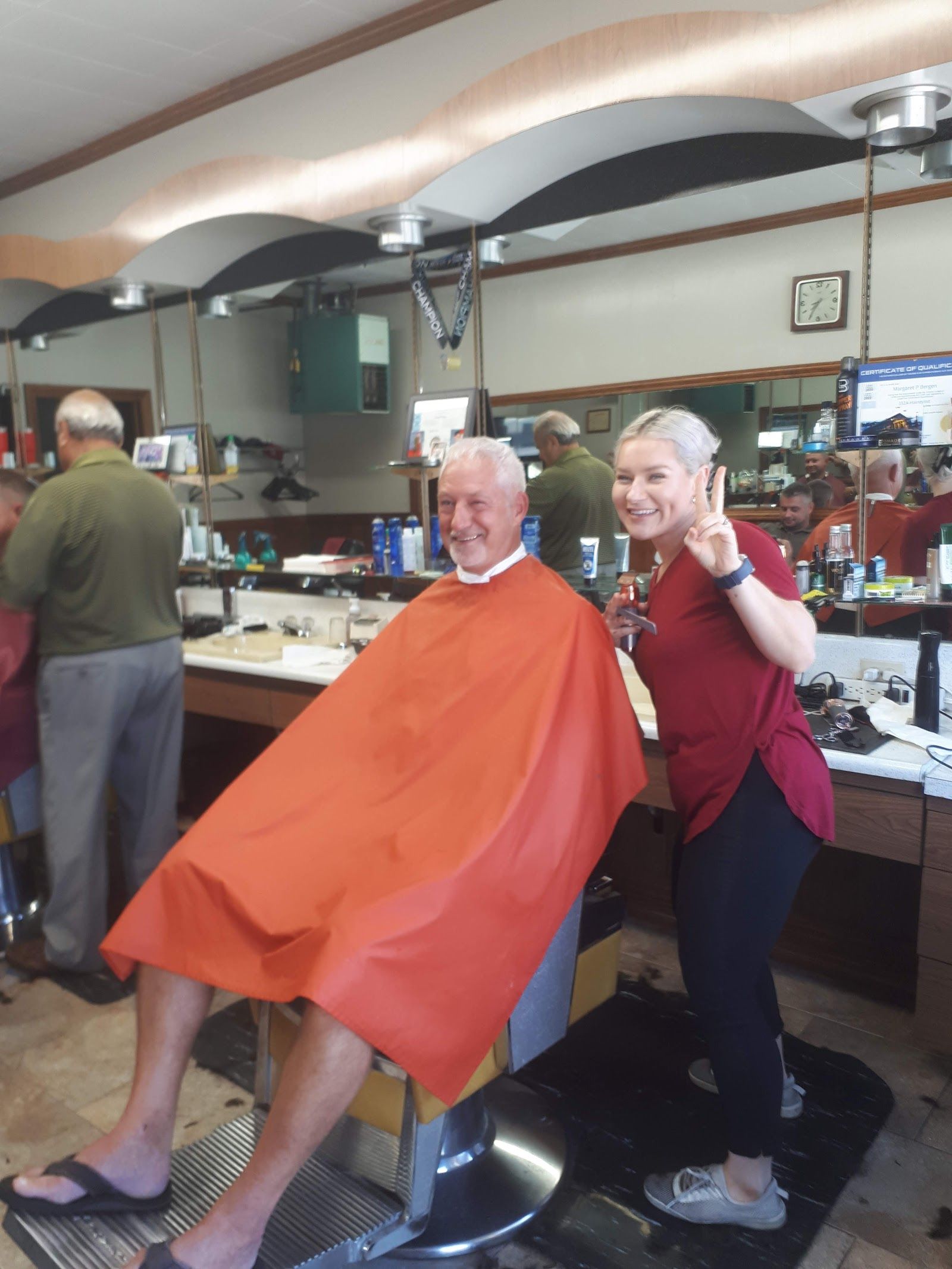Mastronardi's Barbershop customer
