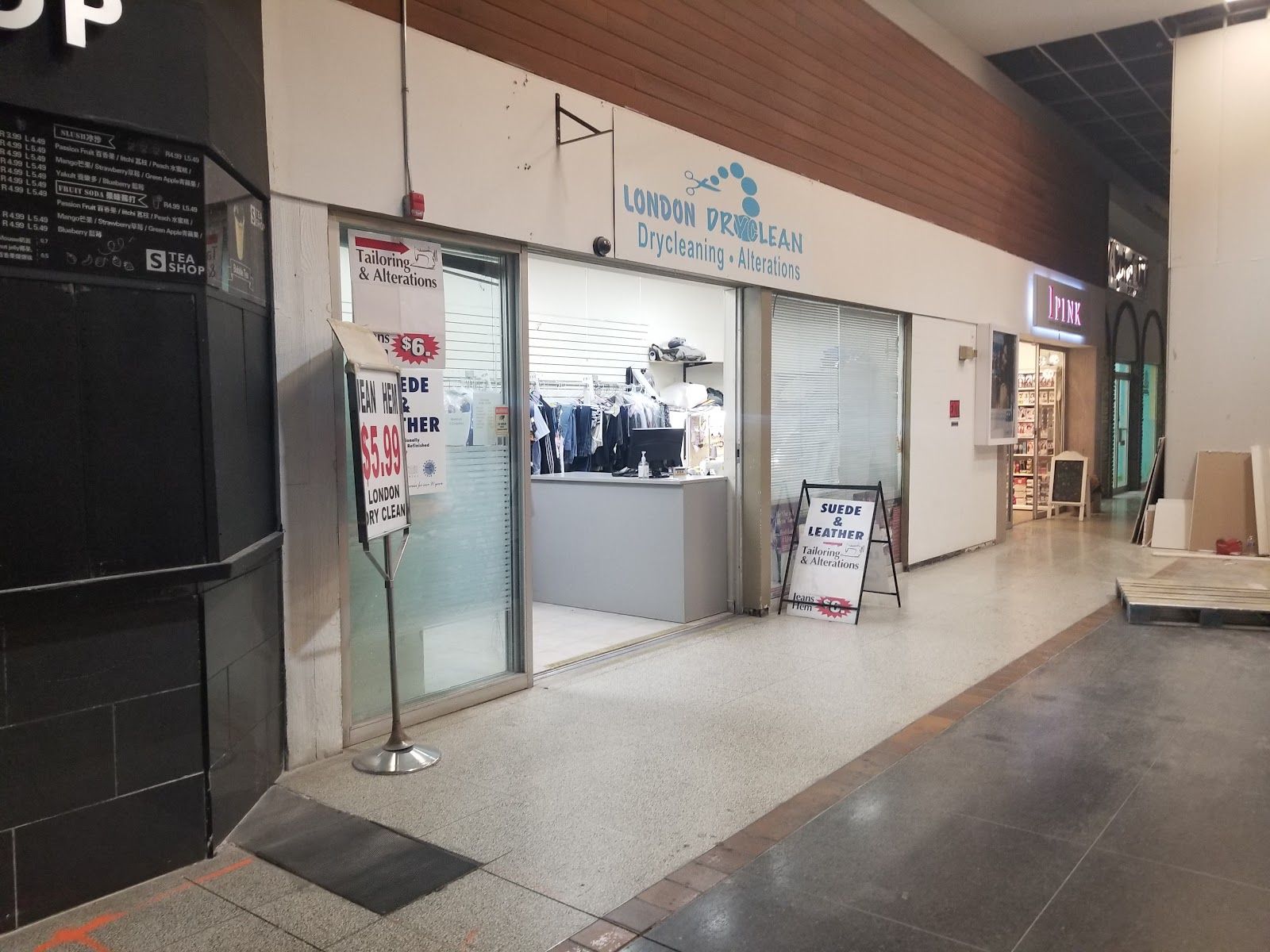 London Dry Clean customer
