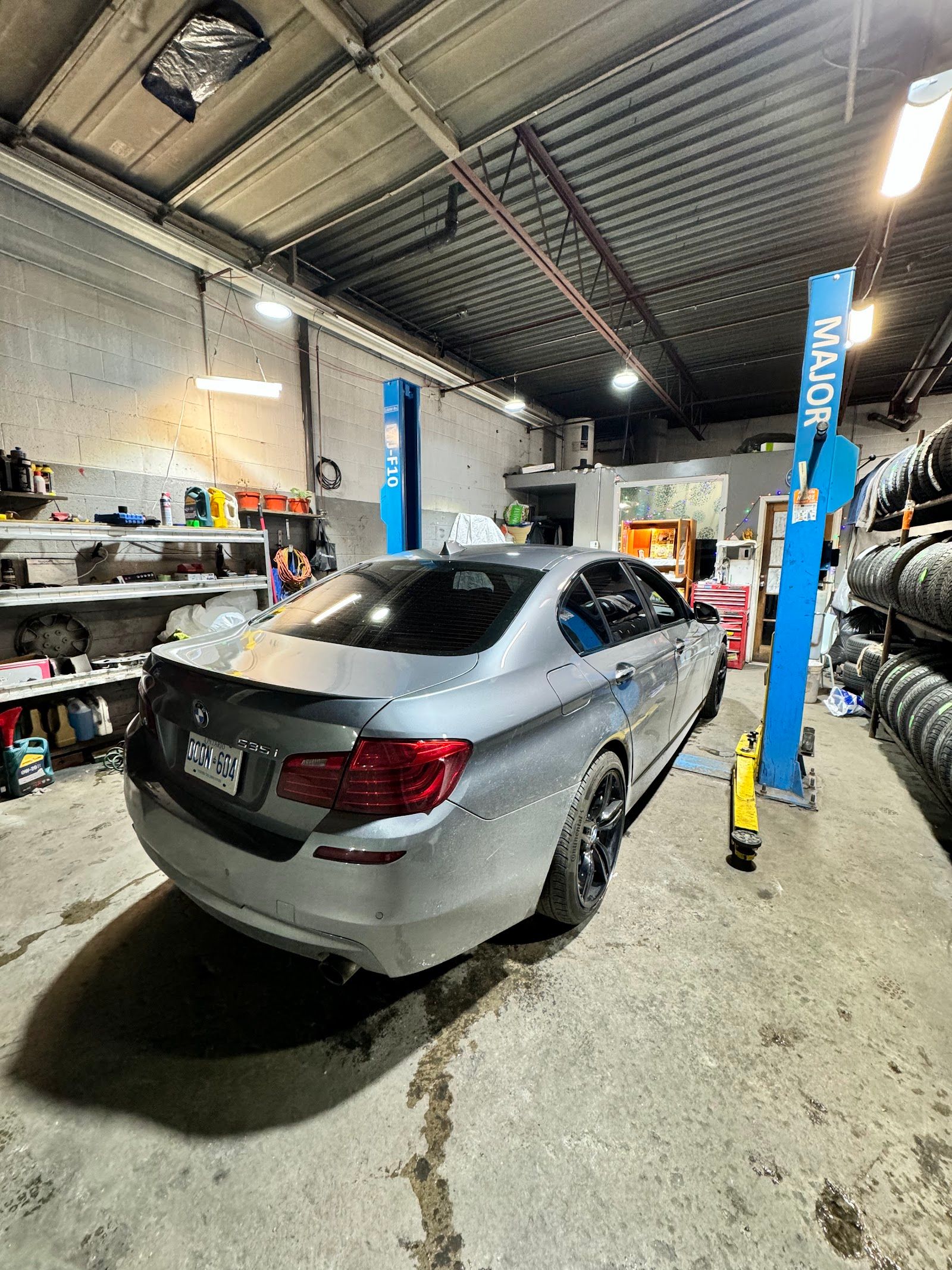J & B Tires customer