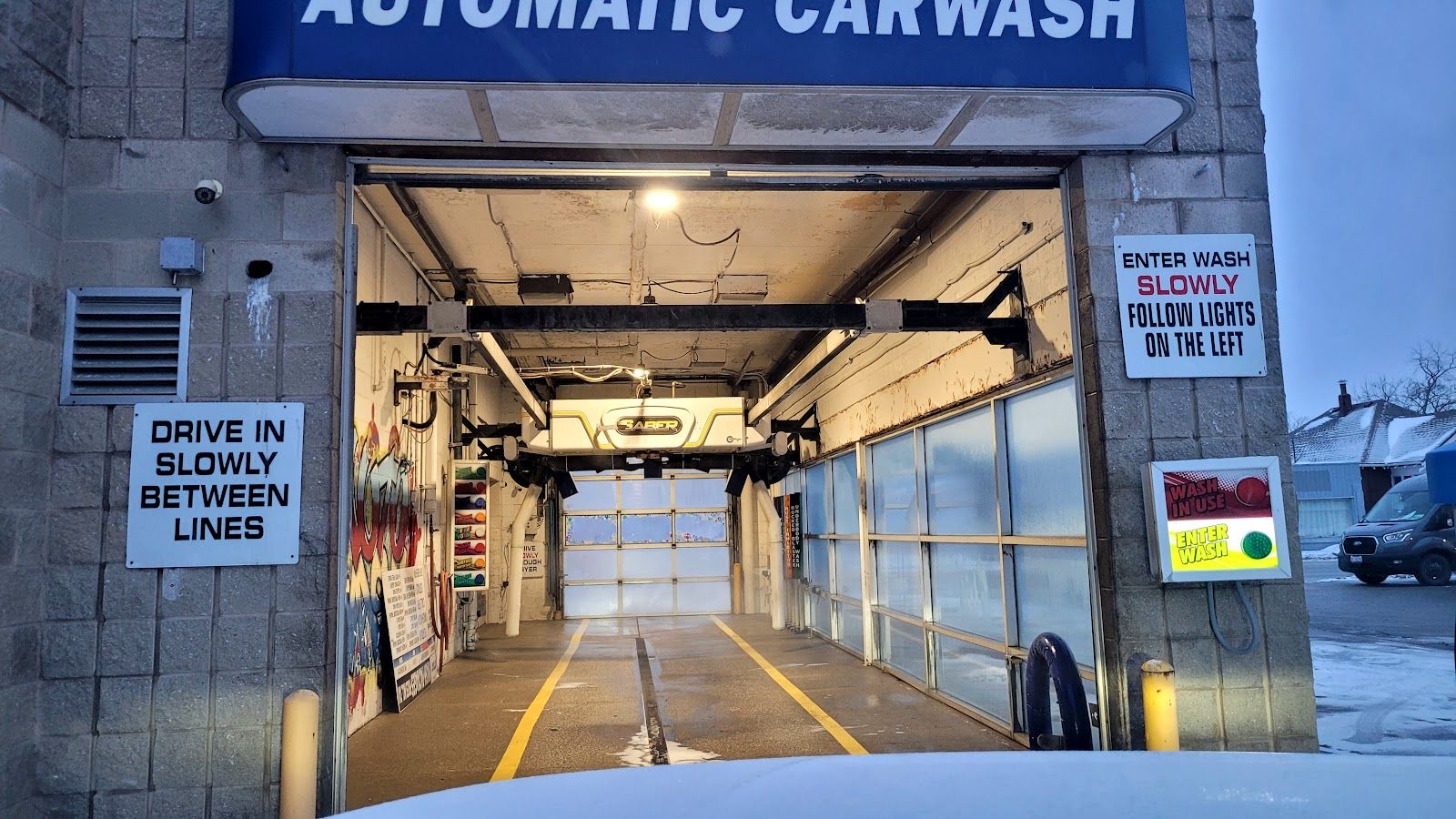 Richmark's Carwash & Detaling, mechanic at work