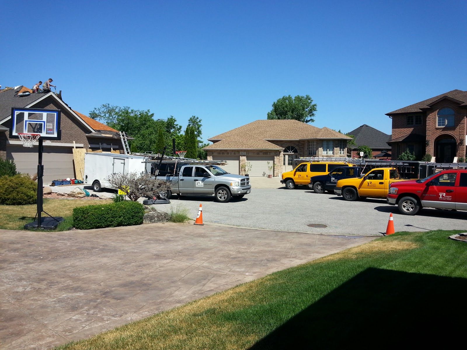Roofing with Integrity customer