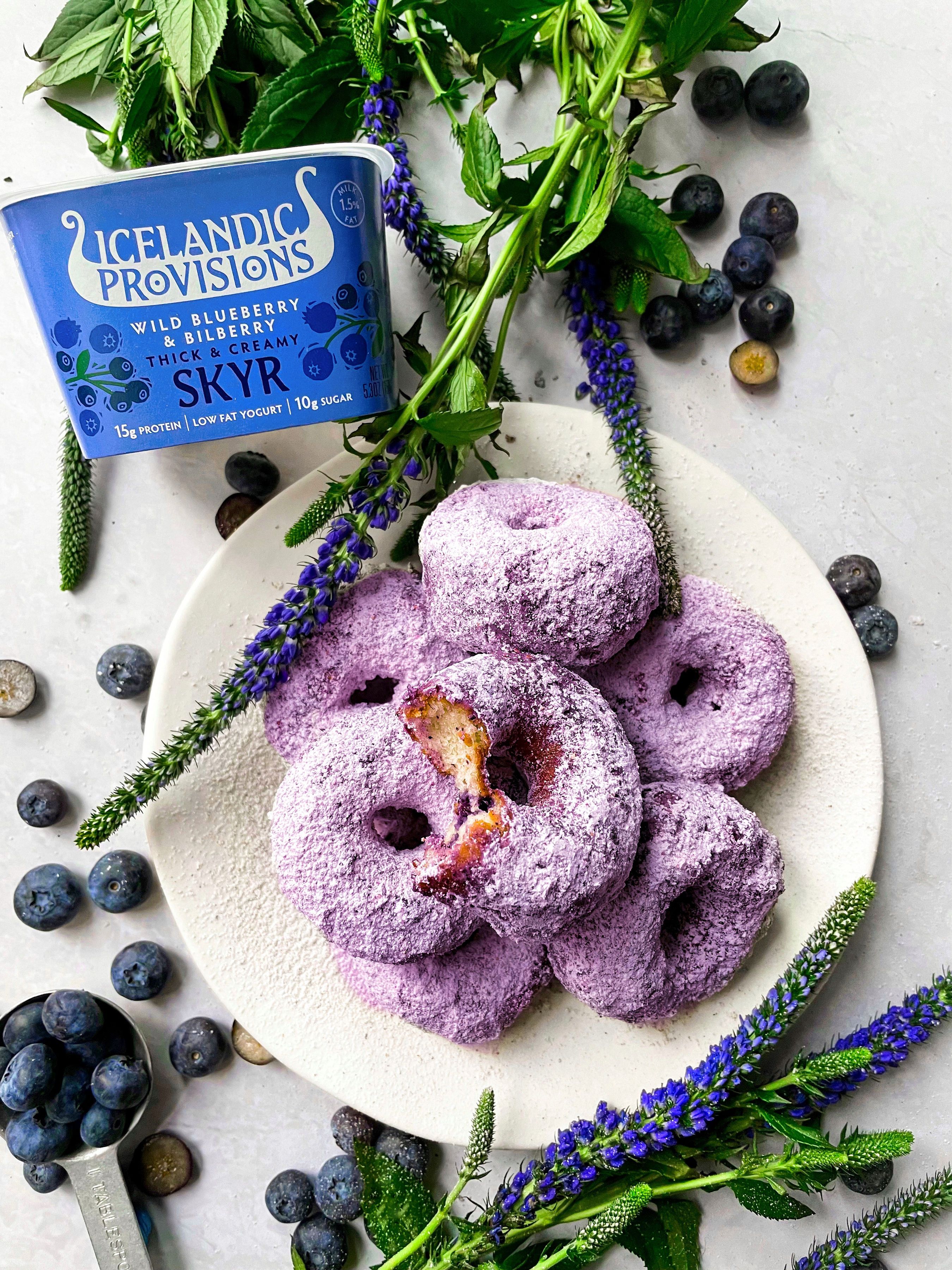 Wild Blueberry & Bilberry Skyr | Icelandic Yogurt | Icelandic