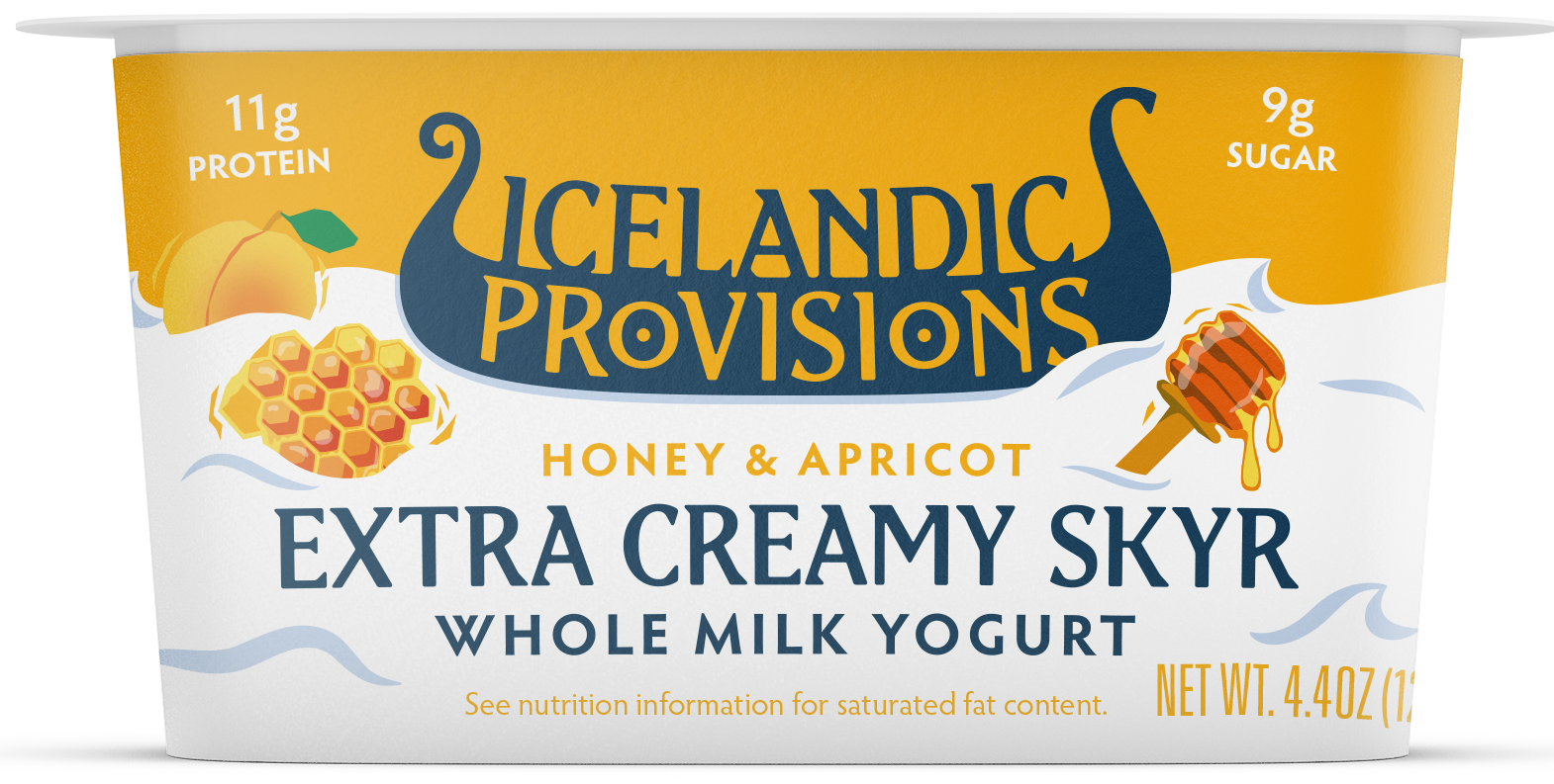 Honey & Apricot Skyr | Icelandic Yogurt | Icelandic Provisions