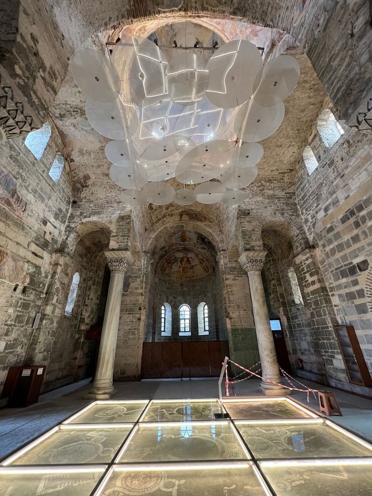 interior of Hagia Sophia of Trabzon