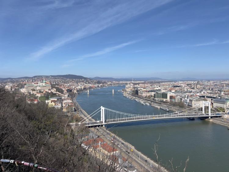 view of danube river