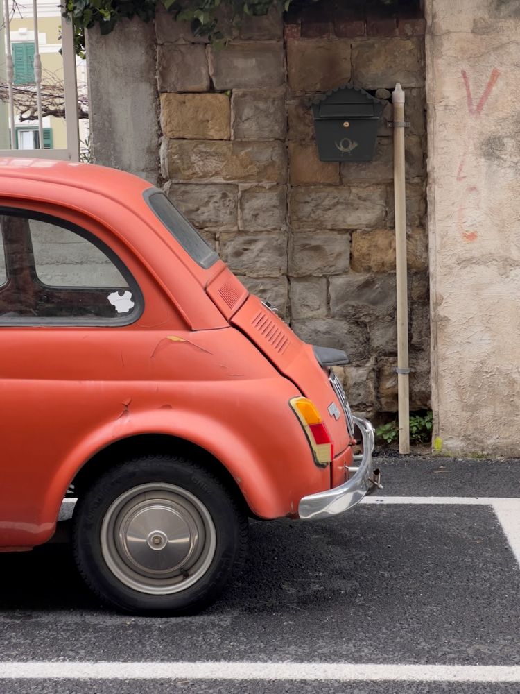 colorful old car