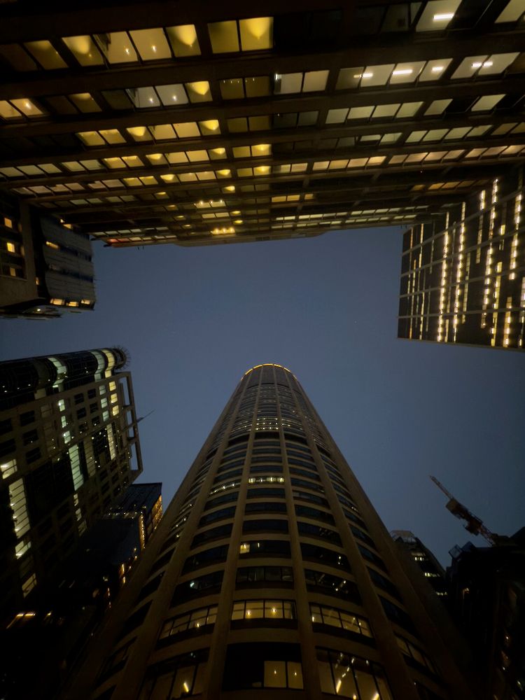 buildings from below