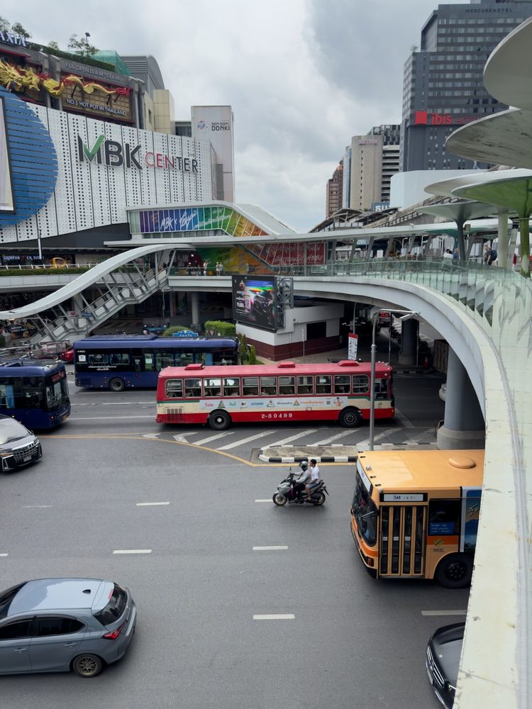 busy street in Bangkok