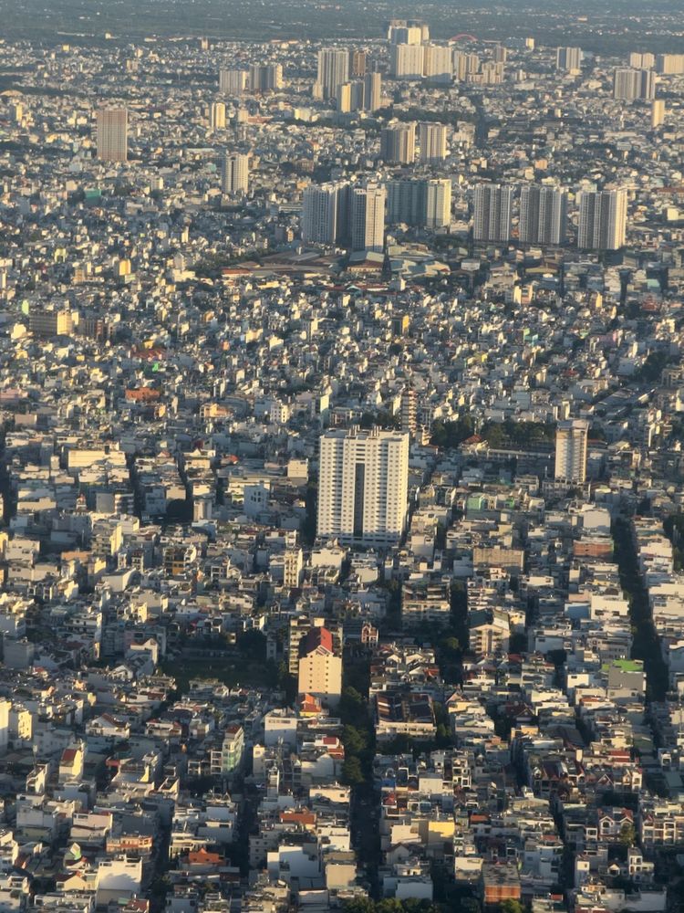 saigon from the air