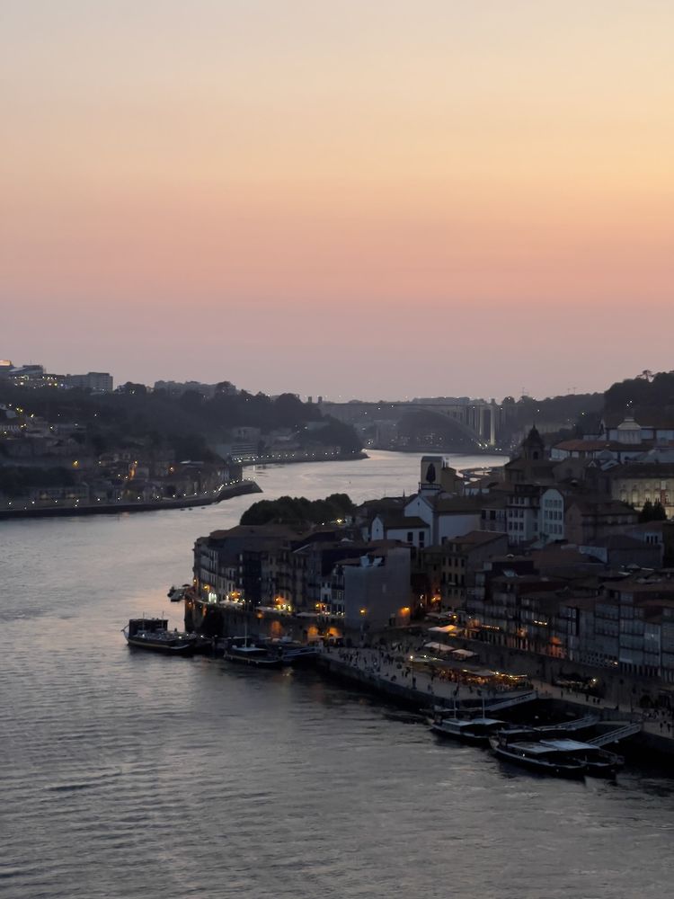 sunset over Rio Douro