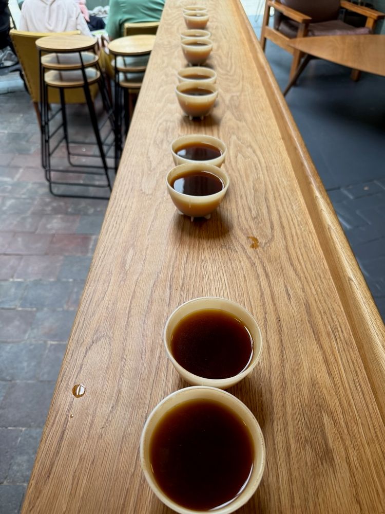 coffee cupping