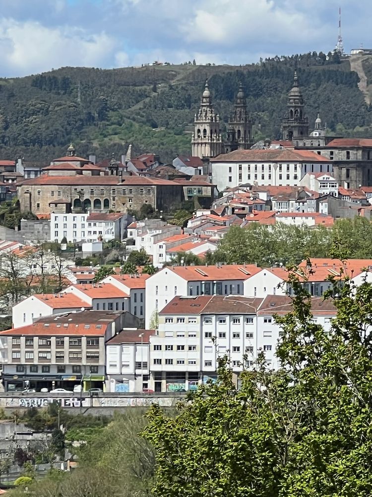 Santiago de Compostela from afar