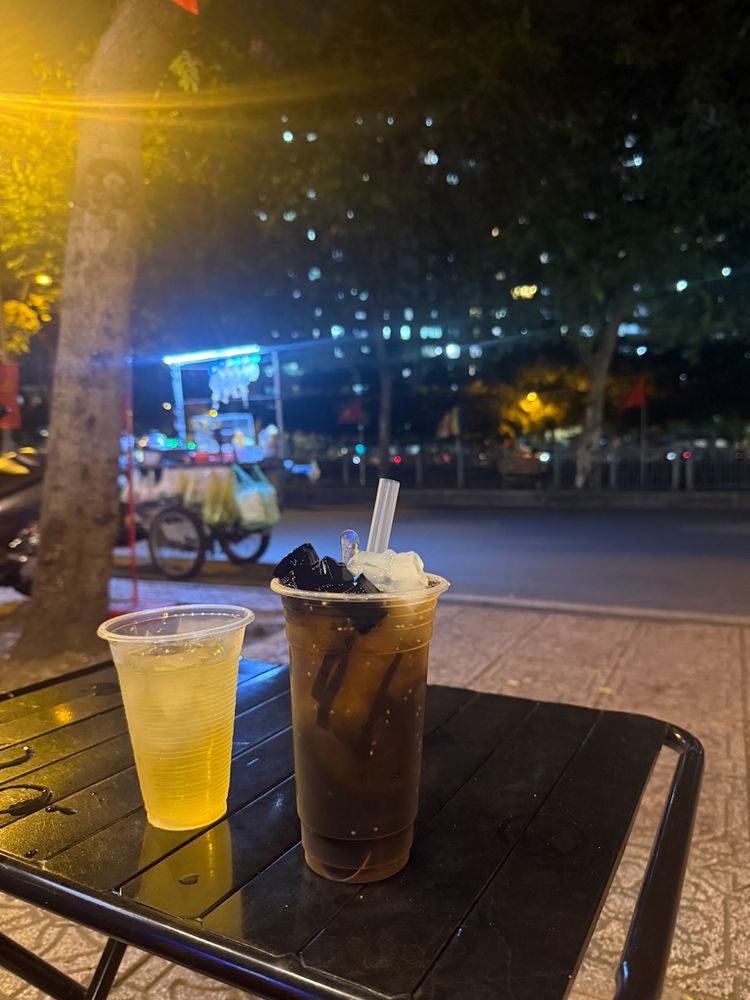 cold drink at night