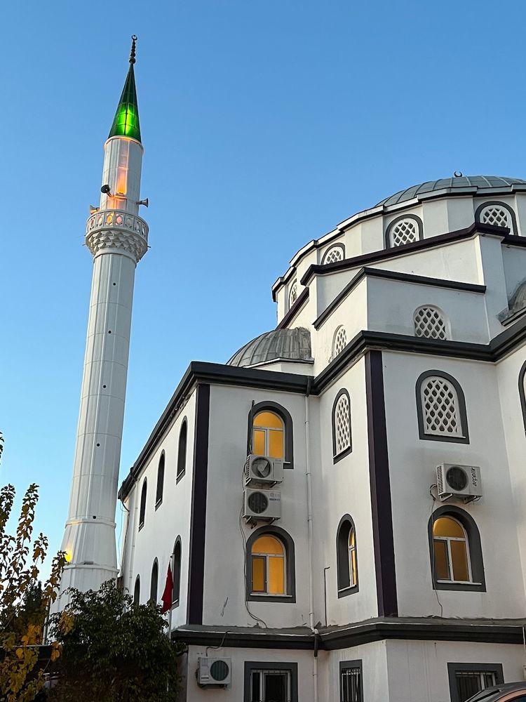 minaret on mosque 