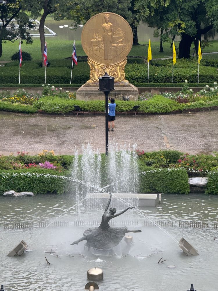 park fountain