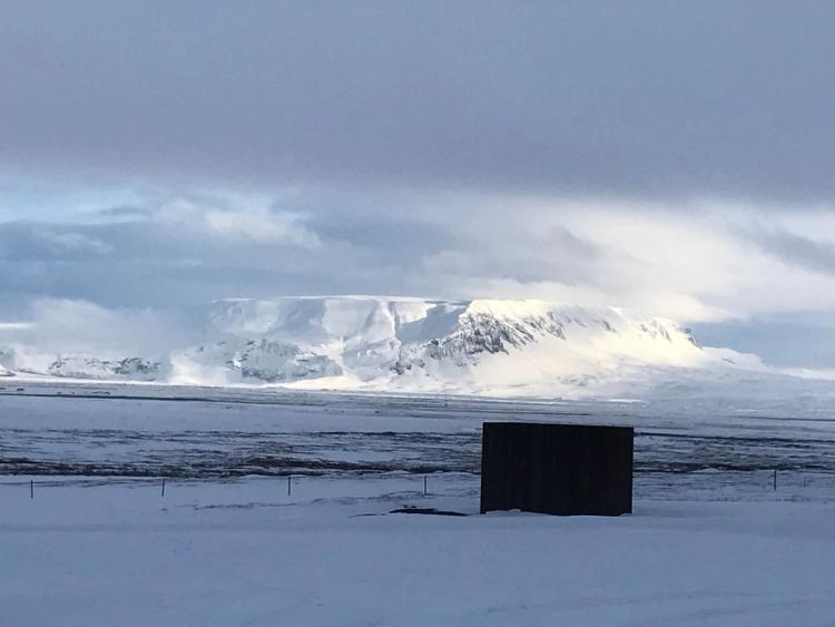 mountain near myvatn iceland