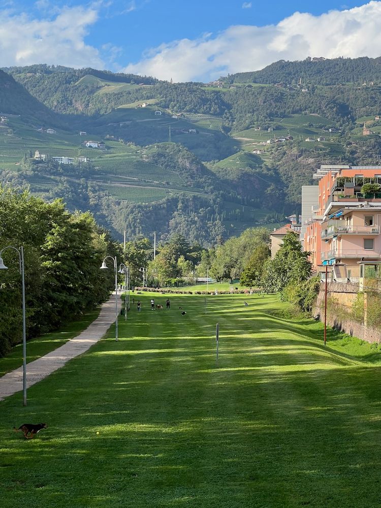 park in Bolzano, Italy
