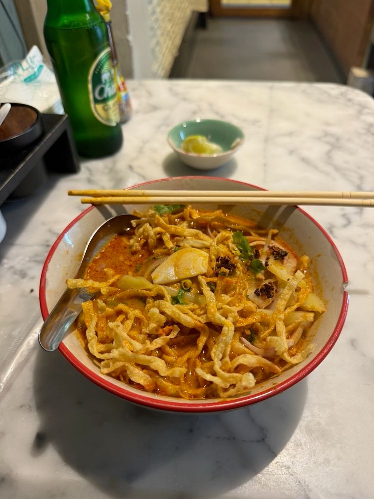 bowl of khao soi