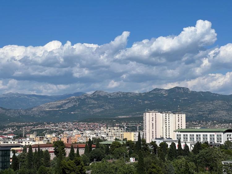 view of Podgorica from Gorica hill