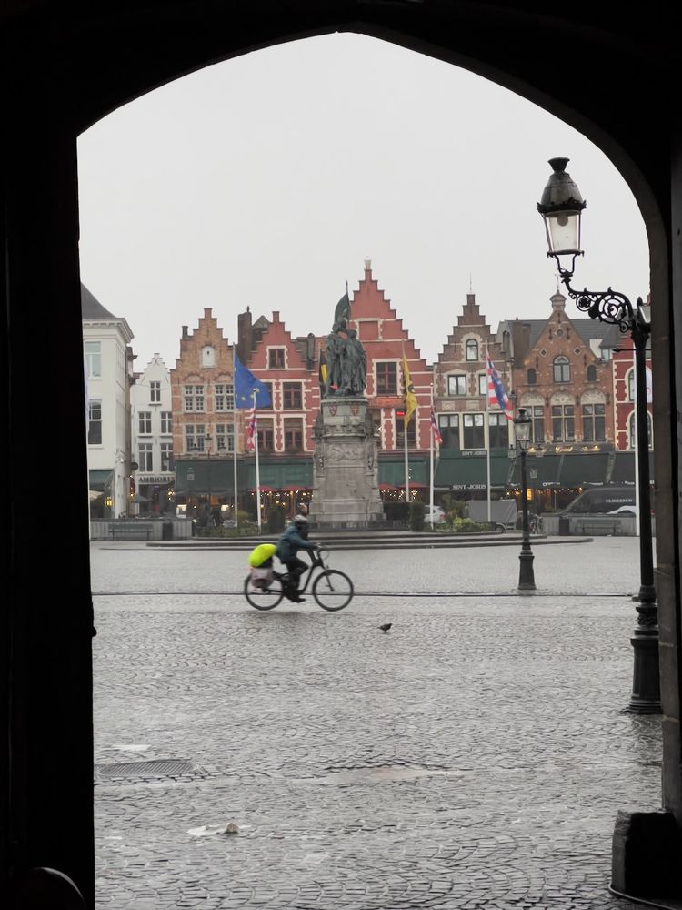 biking in rain