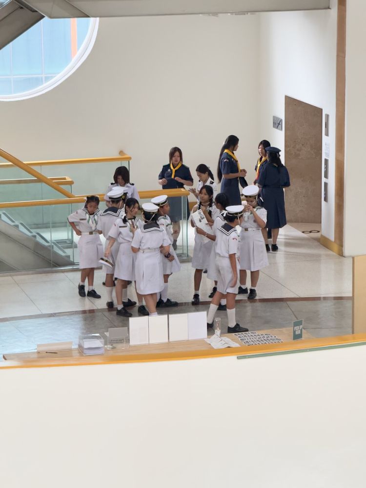 group of school kids