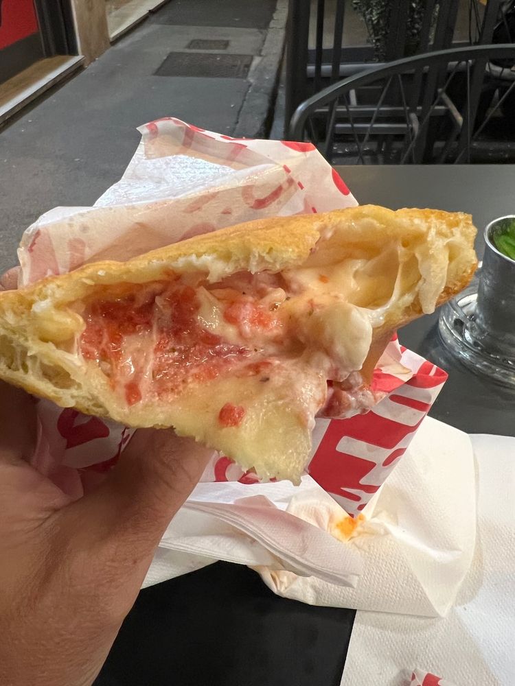 inside of panzerotti