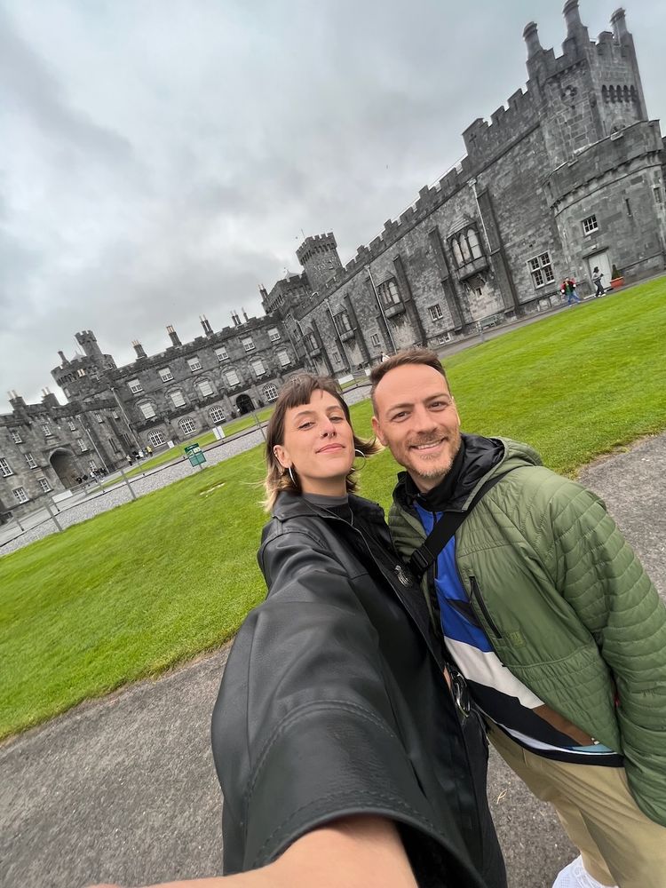 selfie at killkenny castle