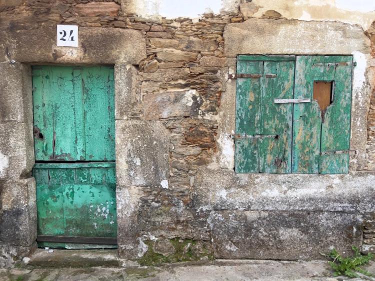 old weathered door