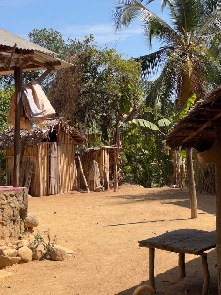 remote village in Madagascar