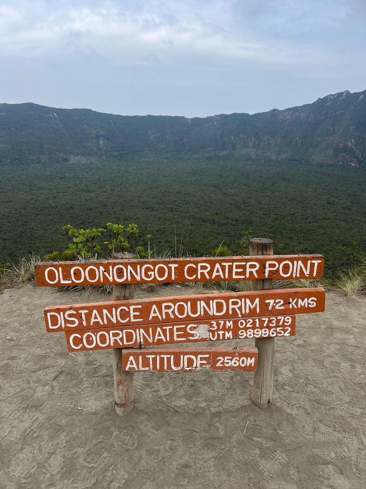 park signage