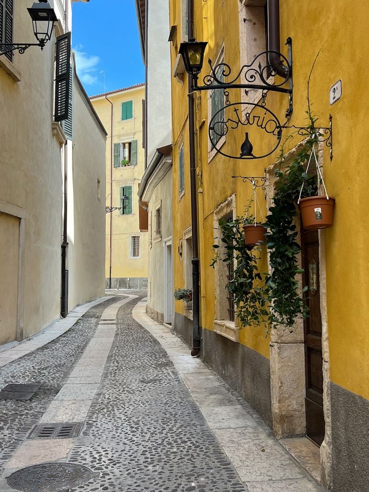 small European street