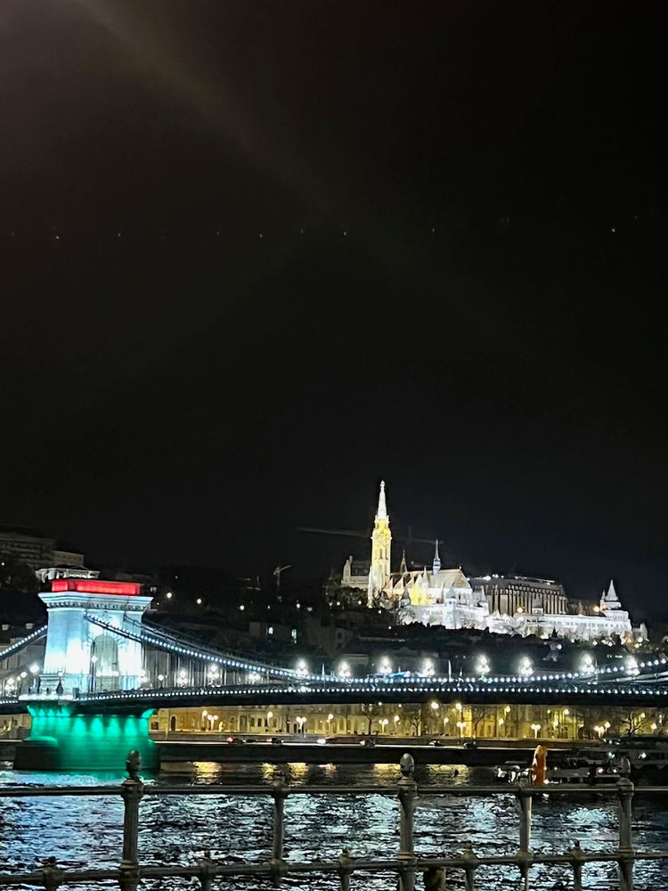 bridge at night