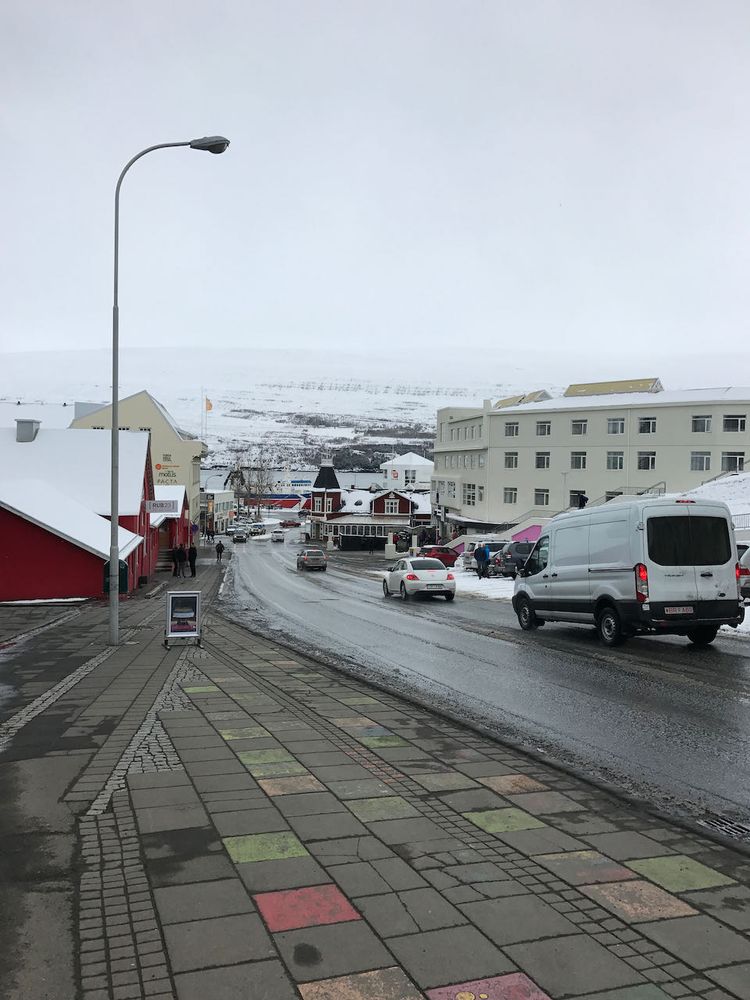 street in akureyri