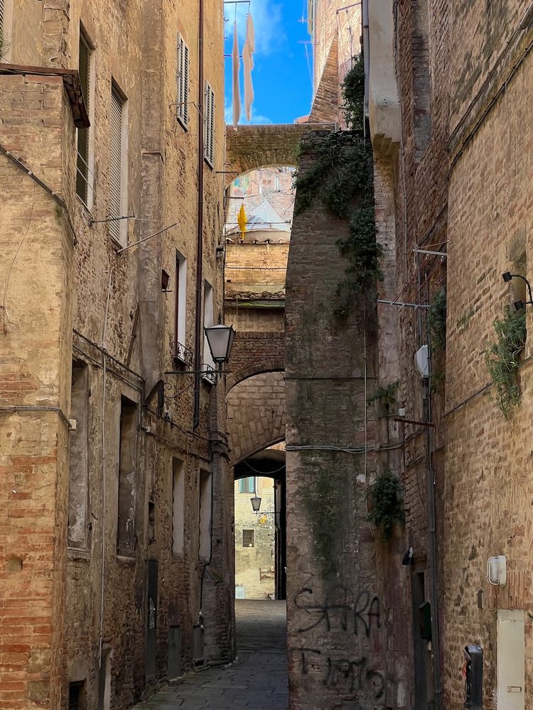 small street in italy