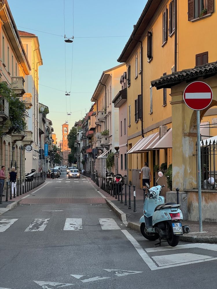 street in milano
