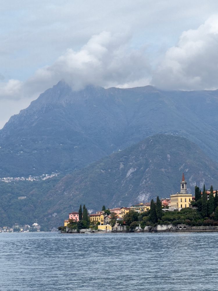 Varenna from across Lake Como