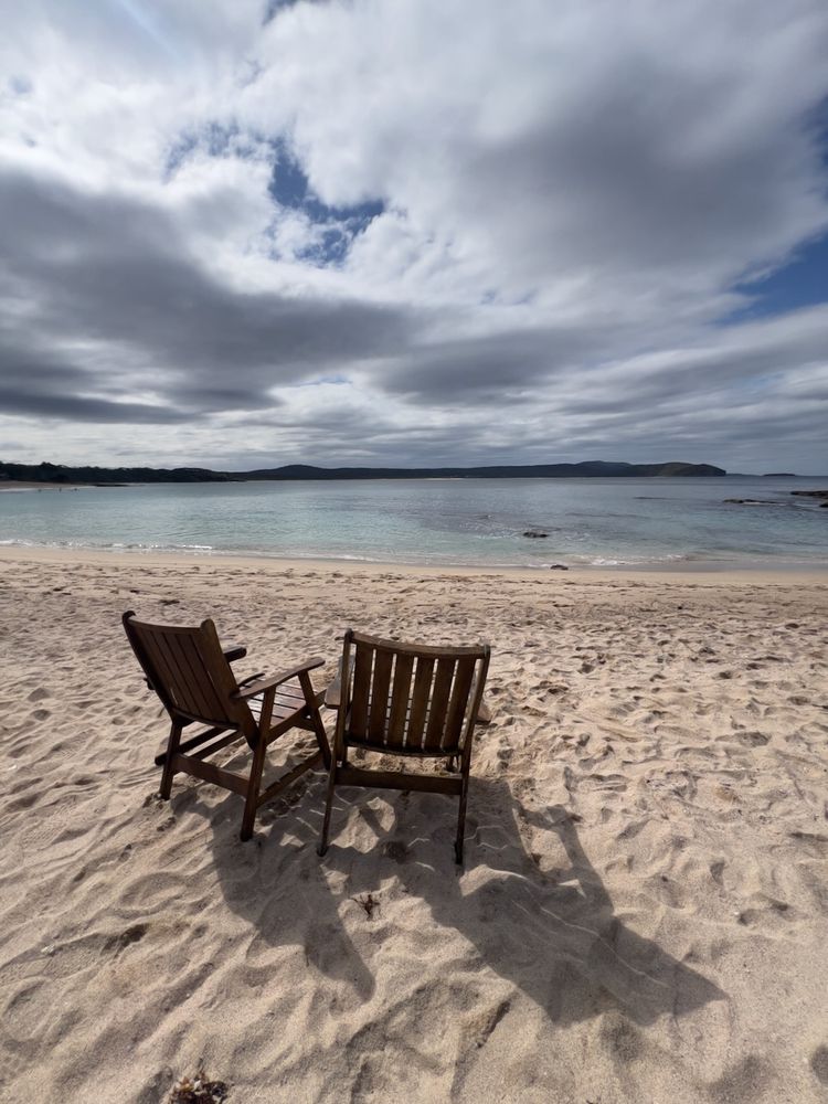 chairs on the beach