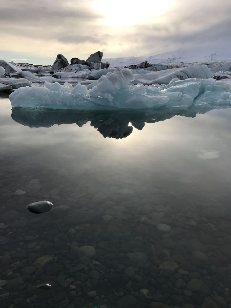 glacier icebergs