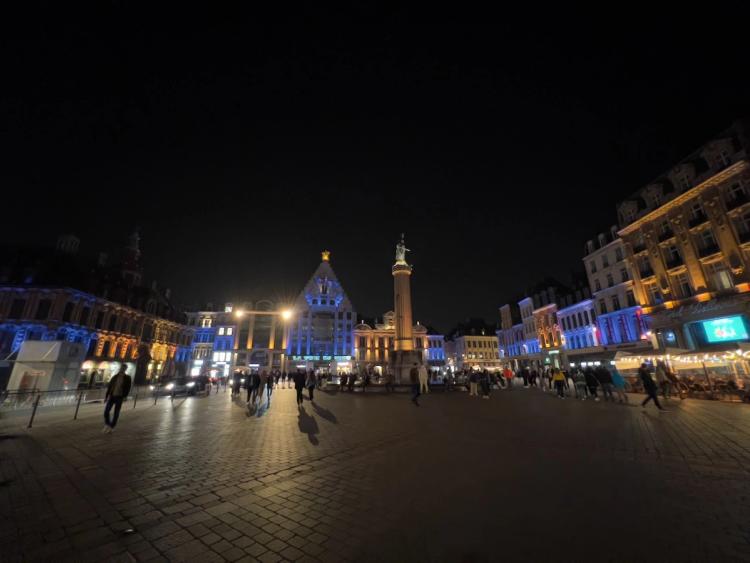 Lille at night