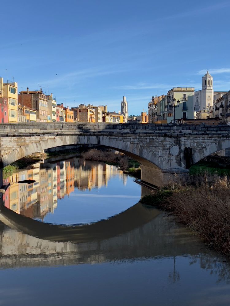 bridge with reflection