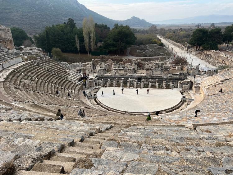 Ancient Greek amphitheater