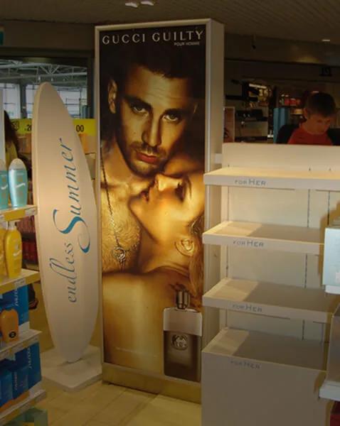 Торгове обладнання Duty Free (аер. Бориспіль)