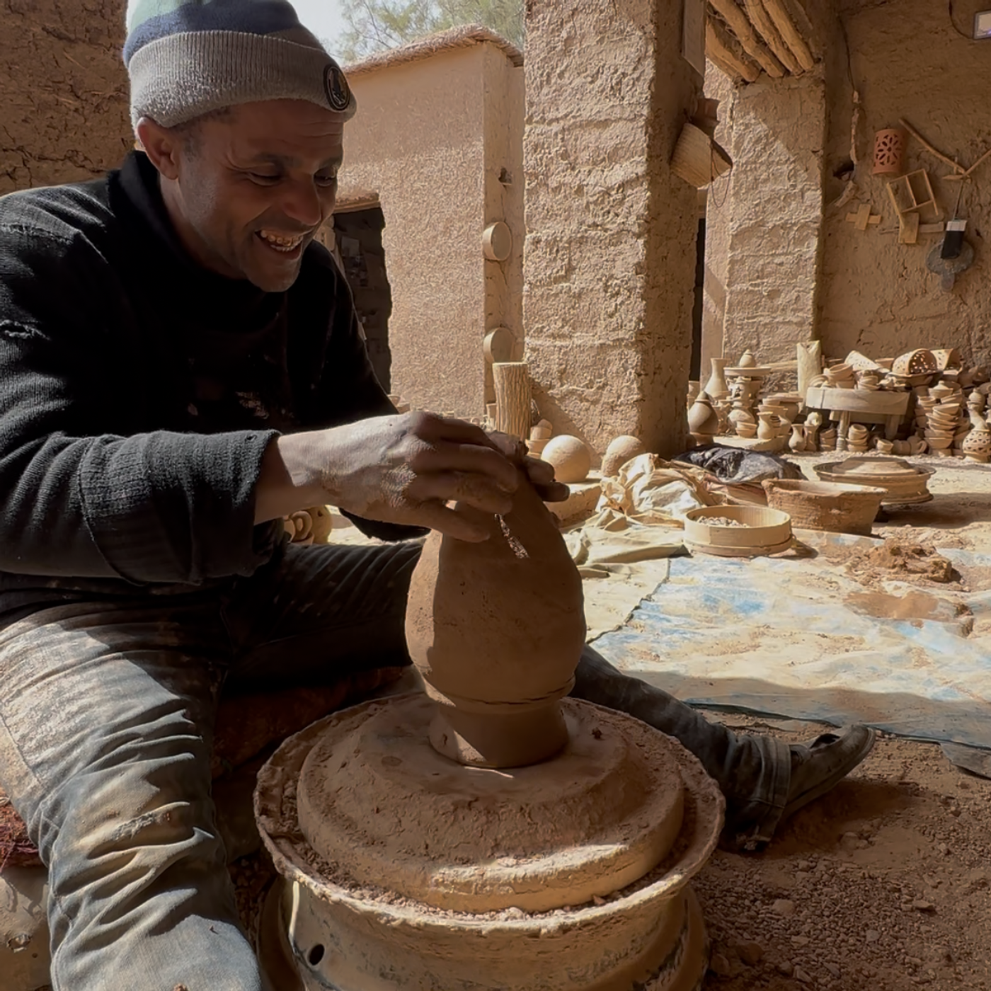Potier local de Skoura