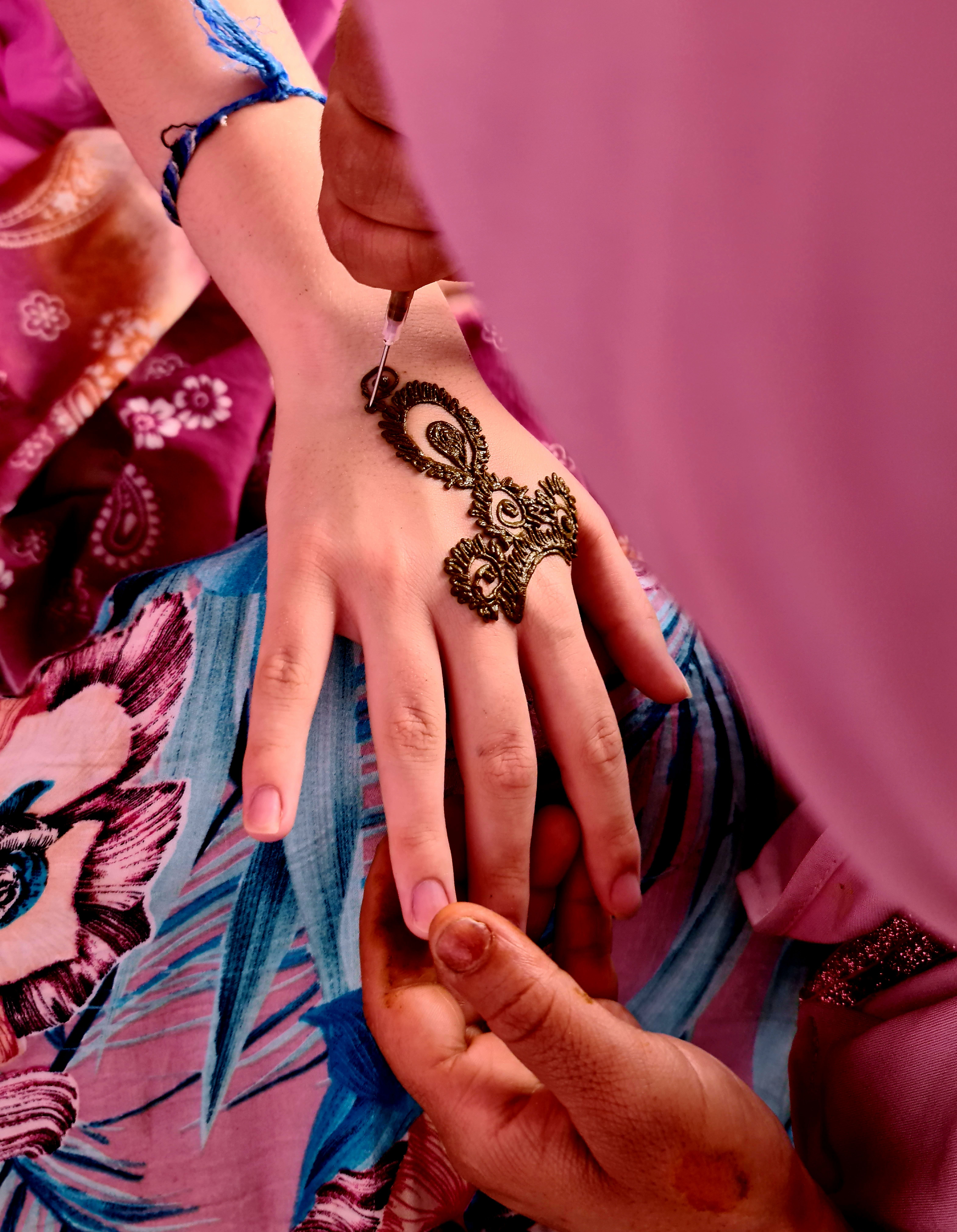 Atelier henné traditionnel marocain